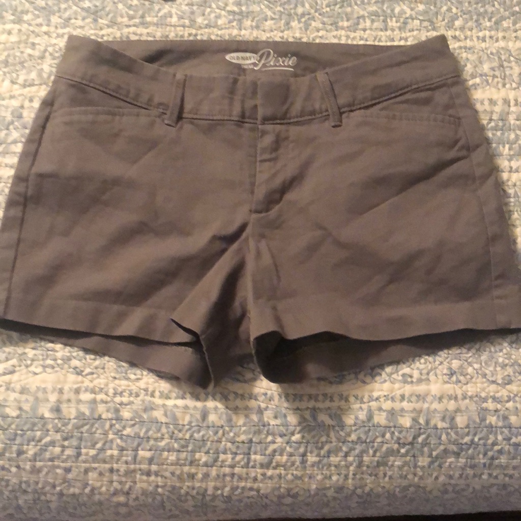 Old Navy Pixie Shorts.